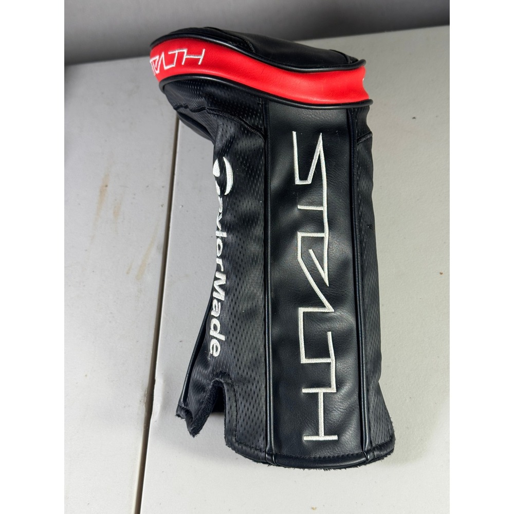 TaylorMade Stealth Driver Headcover Black Red White Golf Club Protector